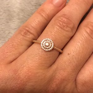 Pandora Elegant Sparkle Ring 7.5